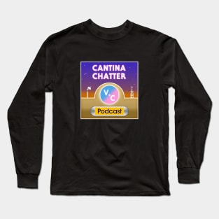 Cantina Chatter Podcast Logo Long Sleeve T-Shirt